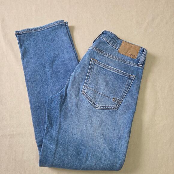 Aéropostale Straight Leg Men's Blue Jeans size 28x30 - Picture 1 of 4